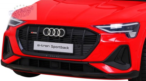 Pojazd Audi E-Tron Sportback Czerwony Pojazd Audi E-Tron Sportback Czerwony