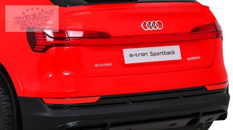 Pojazd Audi E-Tron Sportback Czerwony Pojazd Audi E-Tron Sportback Czerwony