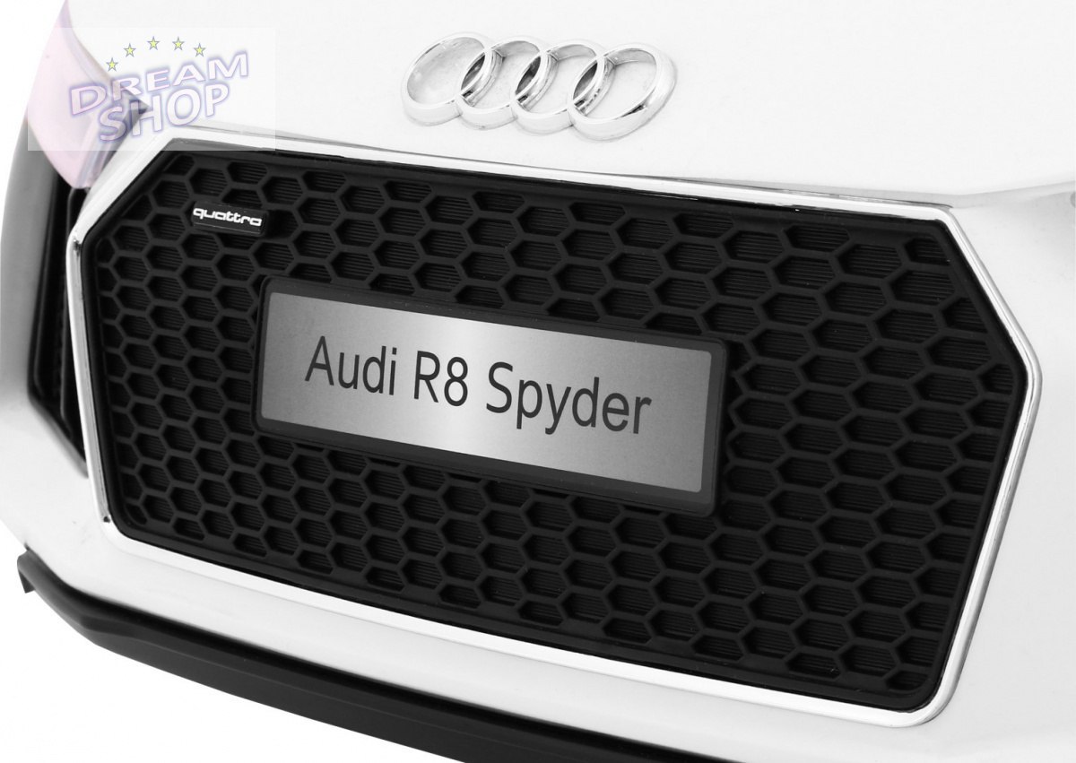 Pojazd AUDI R8 Spyder RS EVA 2 4G Biały Pojazd AUDI R8 Spyder RS EVA 2 4G Biały