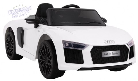 Pojazd AUDI R8 Spyder RS EVA 2 4G Biały Pojazd AUDI R8 Spyder RS EVA 2 4G Biały