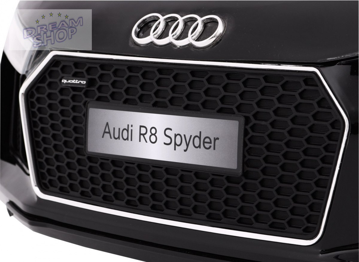 Pojazd AUDI R8 Spyder RS EVA 2 4G Czarny Pojazd AUDI R8 Spyder RS EVA 2 4G Czarny