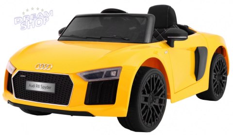 Pojazd AUDI R8 Spyder RS EVA 2 4G Żółty Pojazd AUDI R8 Spyder RS EVA 2 4G Żółty