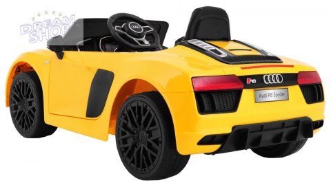 Pojazd AUDI R8 Spyder RS EVA 2 4G Żółty Pojazd AUDI R8 Spyder RS EVA 2 4G Żółty