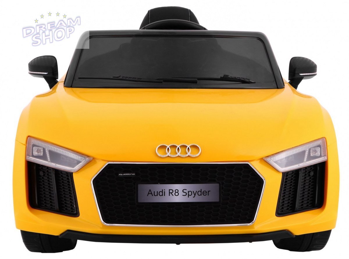 Pojazd AUDI R8 Spyder RS EVA 2 4G Żółty Pojazd AUDI R8 Spyder RS EVA 2 4G Żółty