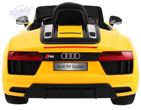 Pojazd AUDI R8 Spyder RS EVA 2 4G Żółty Pojazd AUDI R8 Spyder RS EVA 2 4G Żółty