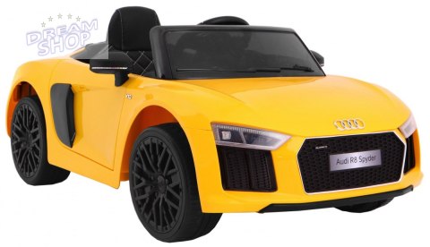 Pojazd AUDI R8 Spyder RS EVA 2 4G Żółty Pojazd AUDI R8 Spyder RS EVA 2 4G Żółty