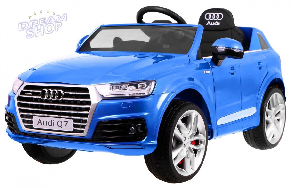 Pojazd Audi Q7 2 4G New Model Lakierowany Niebieski Pojazd Audi Q7 2 4G New Model Lakierowany Niebieski