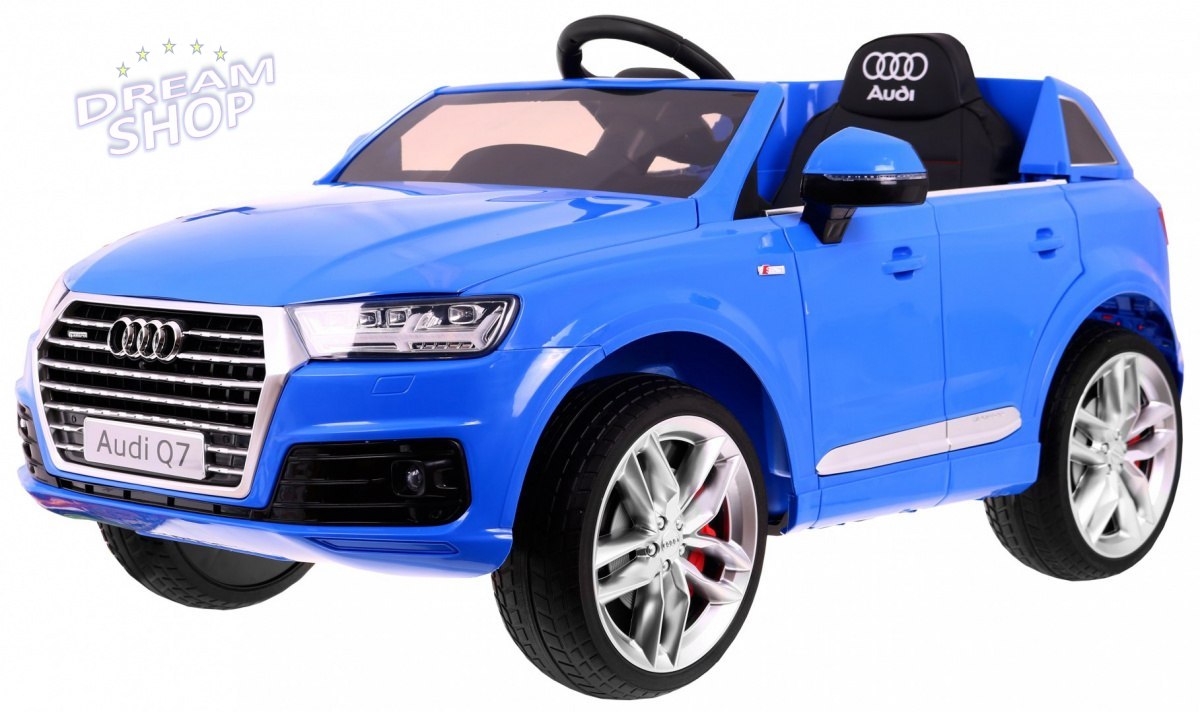 Pojazd Audi Q7 2 4G New Model Niebieski Pojazd Audi Q7 2 4G New Model Niebieski