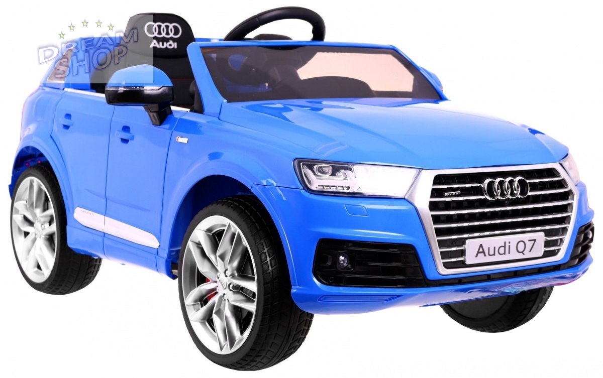Pojazd Audi Q7 2 4G New Model Niebieski Pojazd Audi Q7 2 4G New Model Niebieski