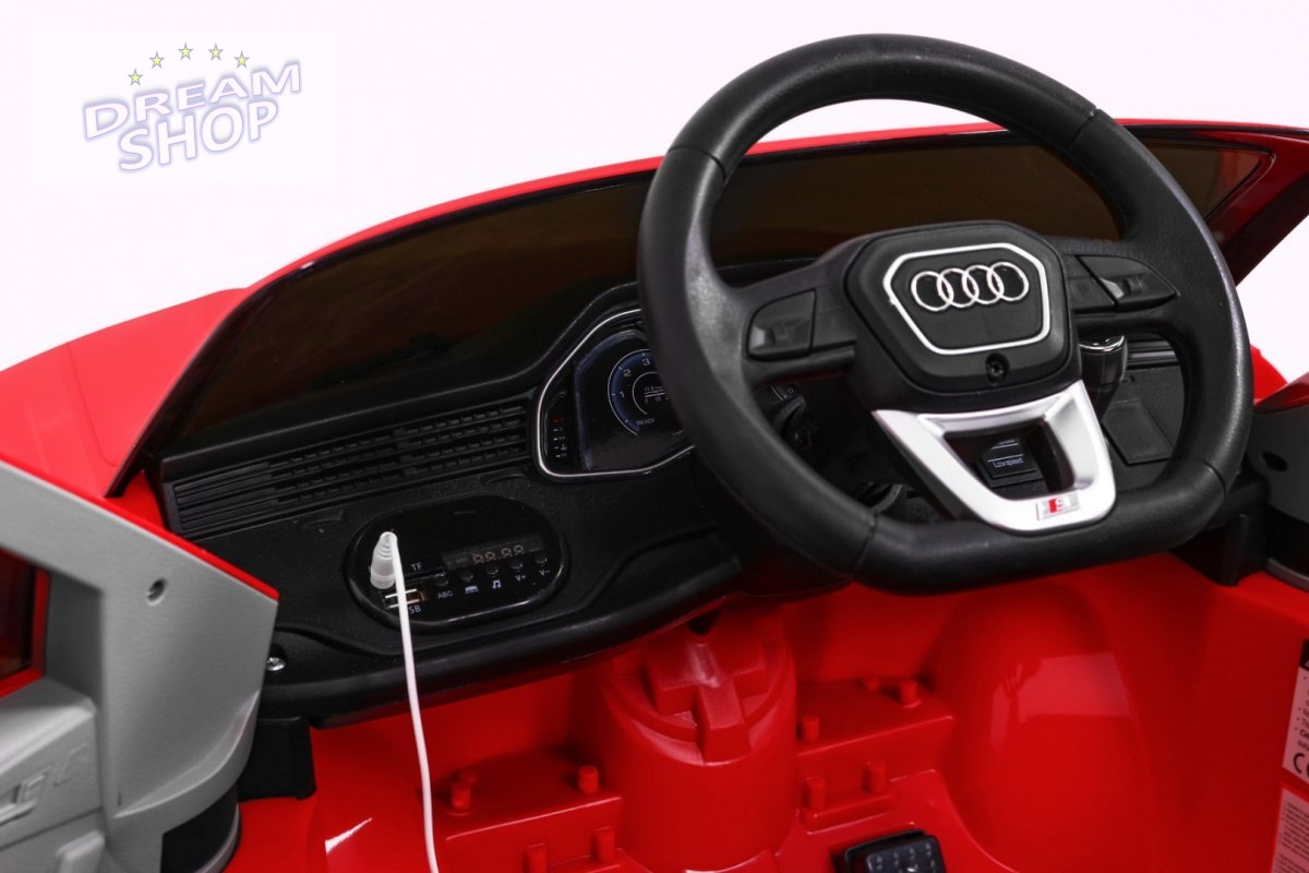 Pojazd Audi Q8 LIFT Czerwony