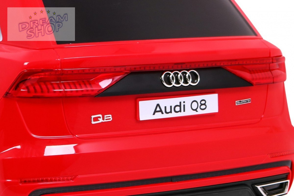 Pojazd Audi Q8 LIFT Czerwony Pojazd Audi Q8 LIFT Czerwony