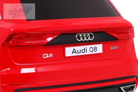 Pojazd Audi Q8 LIFT Czerwony Pojazd Audi Q8 LIFT Czerwony