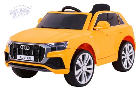 Pojazd Audi Q8 LIFT Żółty Pojazd Audi Q8 LIFT Żółty