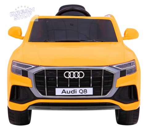 Pojazd Audi Q8 LIFT Żółty Pojazd Audi Q8 LIFT Żółty