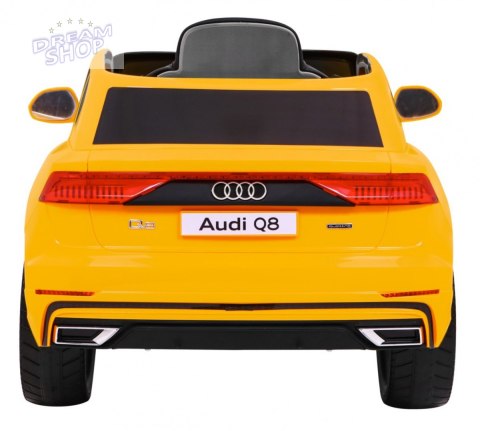 Pojazd Audi Q8 LIFT Żółty Pojazd Audi Q8 LIFT Żółty