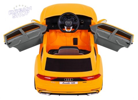 Pojazd Audi Q8 LIFT Żółty Pojazd Audi Q8 LIFT Żółty