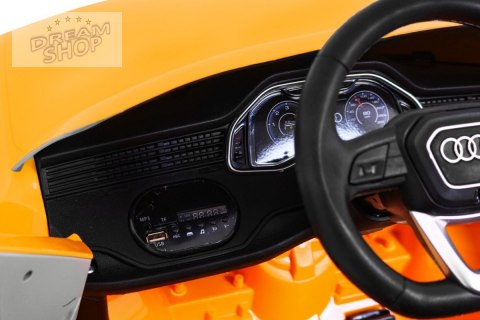 Pojazd Audi Q8 LIFT Żółty Pojazd Audi Q8 LIFT Żółty