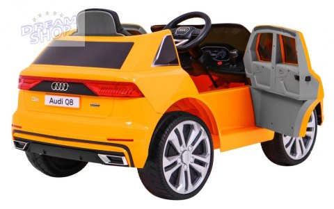 Pojazd Audi Q8 LIFT Żółty Pojazd Audi Q8 LIFT Żółty