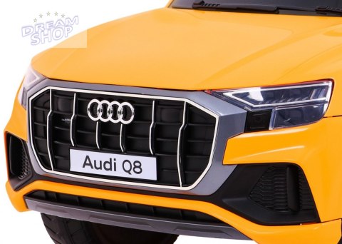 Pojazd Audi Q8 LIFT Żółty Pojazd Audi Q8 LIFT Żółty
