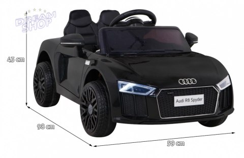 Pojazd Audi R8 Czarny Pojazd Audi R8 Czarny