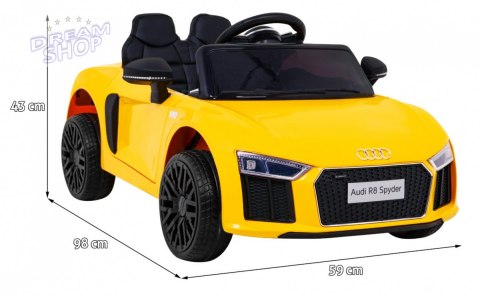 Pojazd Audi R8 Żółty Pojazd Audi R8 Żółty