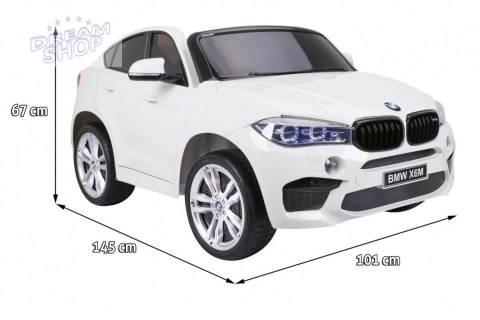Pojazd BMW X6M 2 os XXL Biały