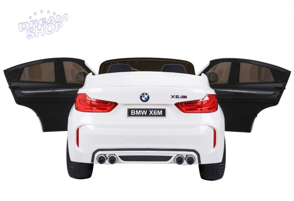 Pojazd BMW X6M 2 os XXL Biały Pojazd BMW X6M 2 os XXL Biały