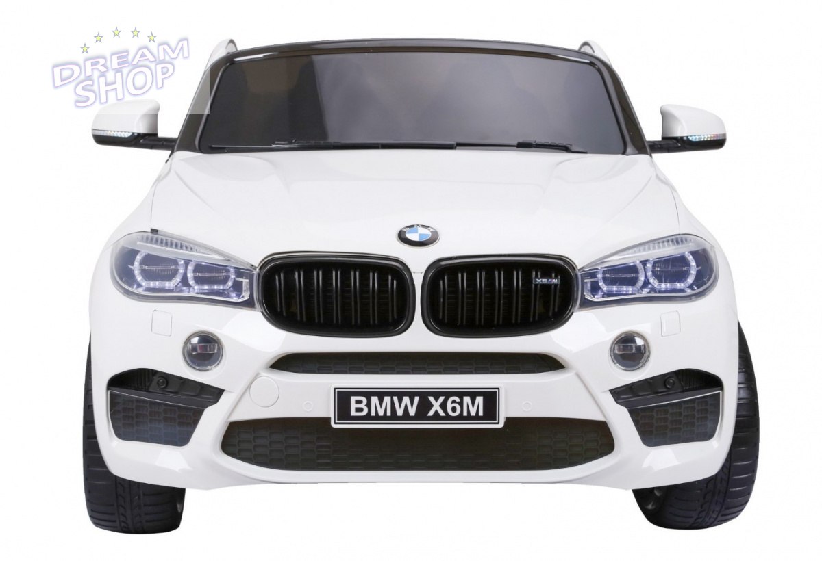 Pojazd BMW X6M 2 os XXL Biały Pojazd BMW X6M 2 os XXL Biały