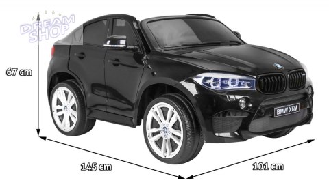 Pojazd BMW X6M 2 os XXL Czarny Pojazd BMW X6M 2 os XXL Czarny