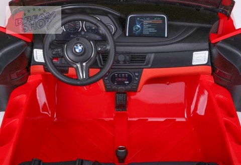 Pojazd BMW X6M 2 os XXL Czerwony Pojazd BMW X6M 2 os XXL Czerwony