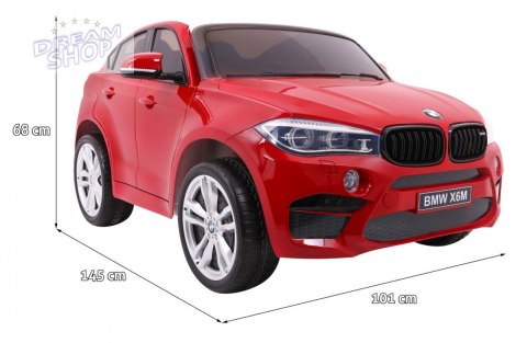 Pojazd BMW X6M 2 os XXL Lakierowany Czerwony Pojazd BMW X6M 2 os XXL Lakierowany Czerwony