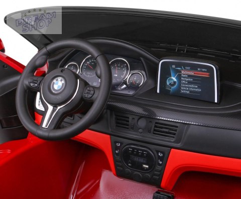 Pojazd BMW X6M 2 os XXL Lakierowany Czerwony Pojazd BMW X6M 2 os XXL Lakierowany Czerwony