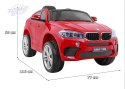 Pojazd BMW X6M Lakierowany Czerwony