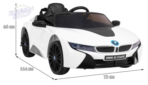 Pojazd BMW I8 LIFT Biały Pojazd BMW I8 LIFT Biały