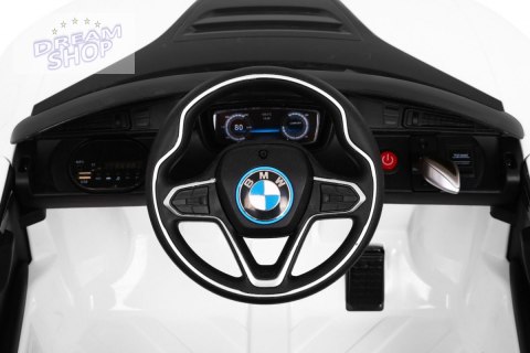 Pojazd BMW I8 LIFT Biały Pojazd BMW I8 LIFT Biały