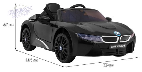 Pojazd BMW I8 LIFT Czarny Pojazd BMW I8 LIFT Czarny
