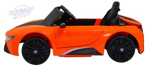 Pojazd BMW I8 LIFT Pomarańczowy Pojazd BMW I8 LIFT Pomarańczowy