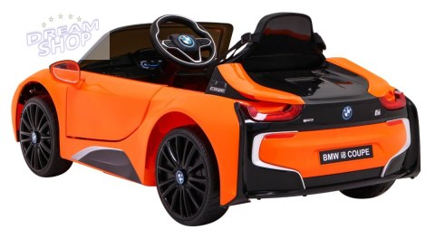 Pojazd BMW I8 LIFT Pomarańczowy Pojazd BMW I8 LIFT Pomarańczowy