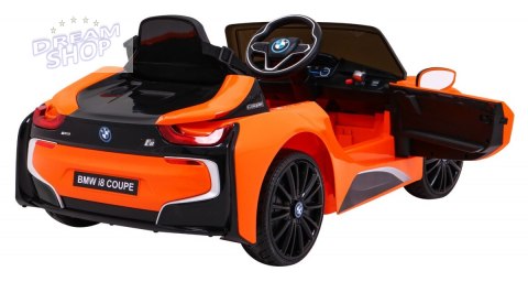Pojazd BMW I8 LIFT Pomarańczowy Pojazd BMW I8 LIFT Pomarańczowy