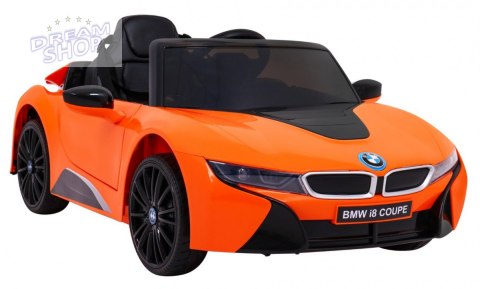 Pojazd BMW I8 LIFT Pomarańczowy Pojazd BMW I8 LIFT Pomarańczowy