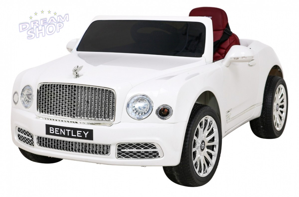 Pojazd Bentley Mulsanne Biały Pojazd Bentley Mulsanne Biały