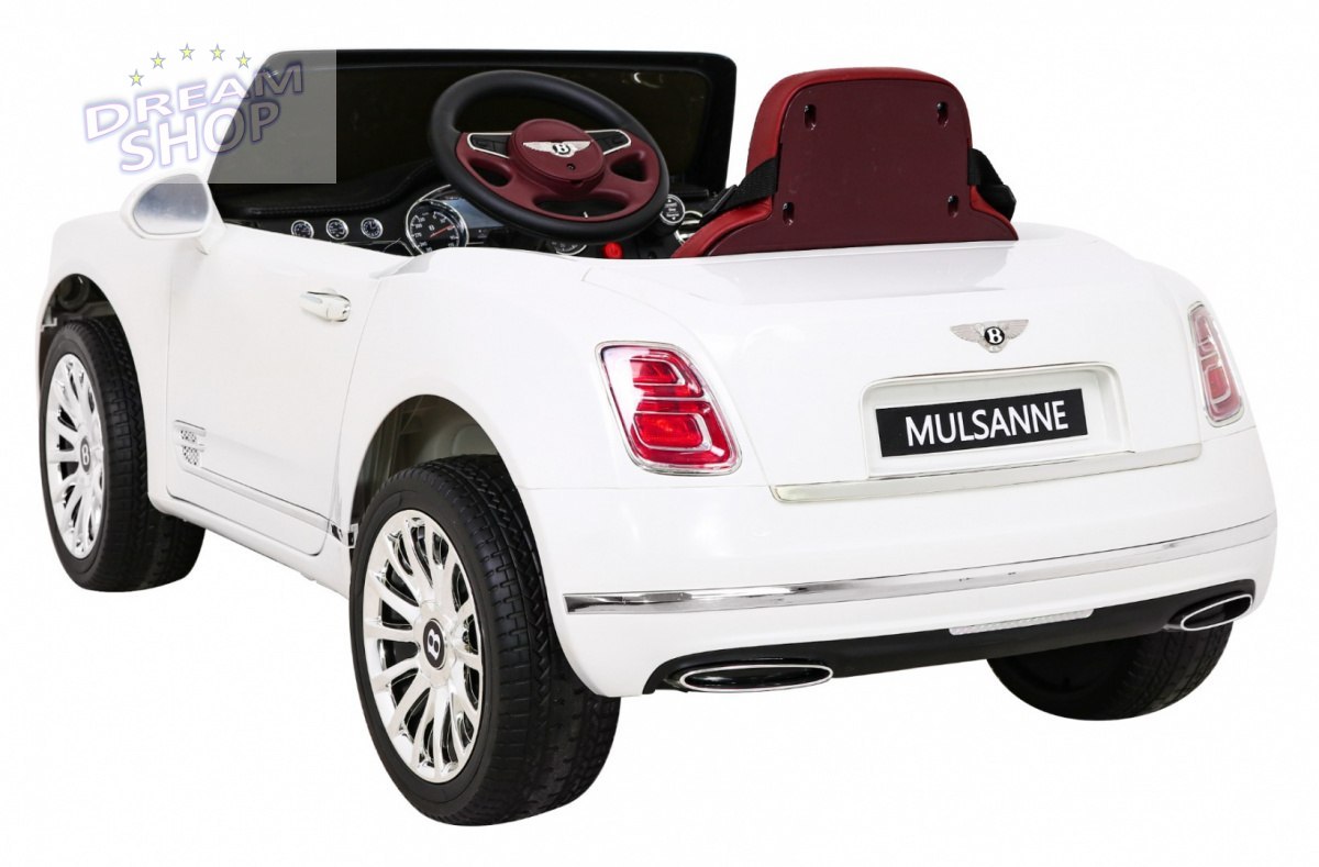 Pojazd Bentley Mulsanne Biały Pojazd Bentley Mulsanne Biały