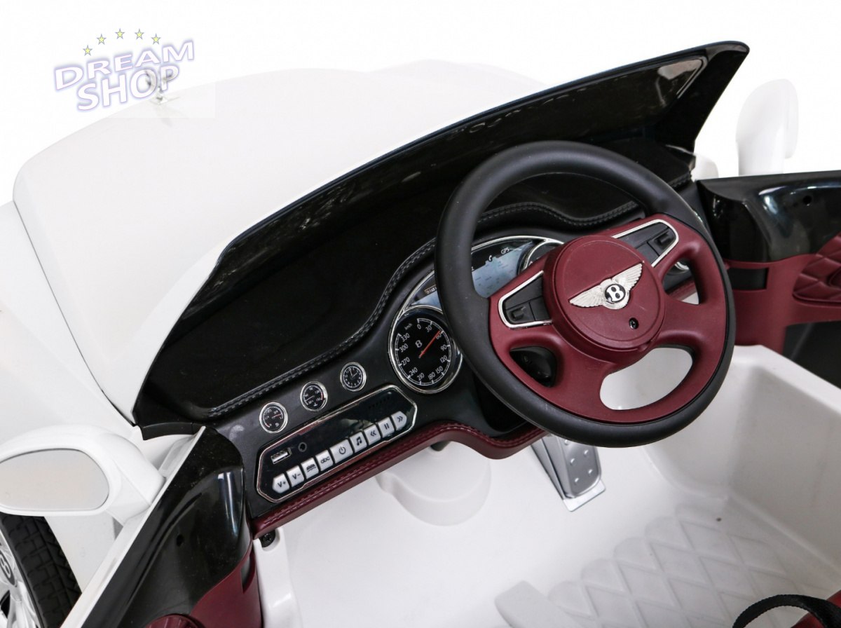 Pojazd Bentley Mulsanne Biały Pojazd Bentley Mulsanne Biały