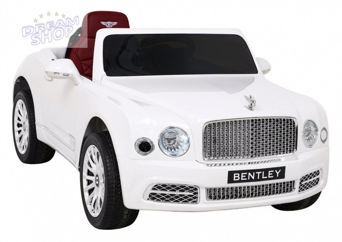 Pojazd Bentley Mulsanne Biały Pojazd Bentley Mulsanne Biały