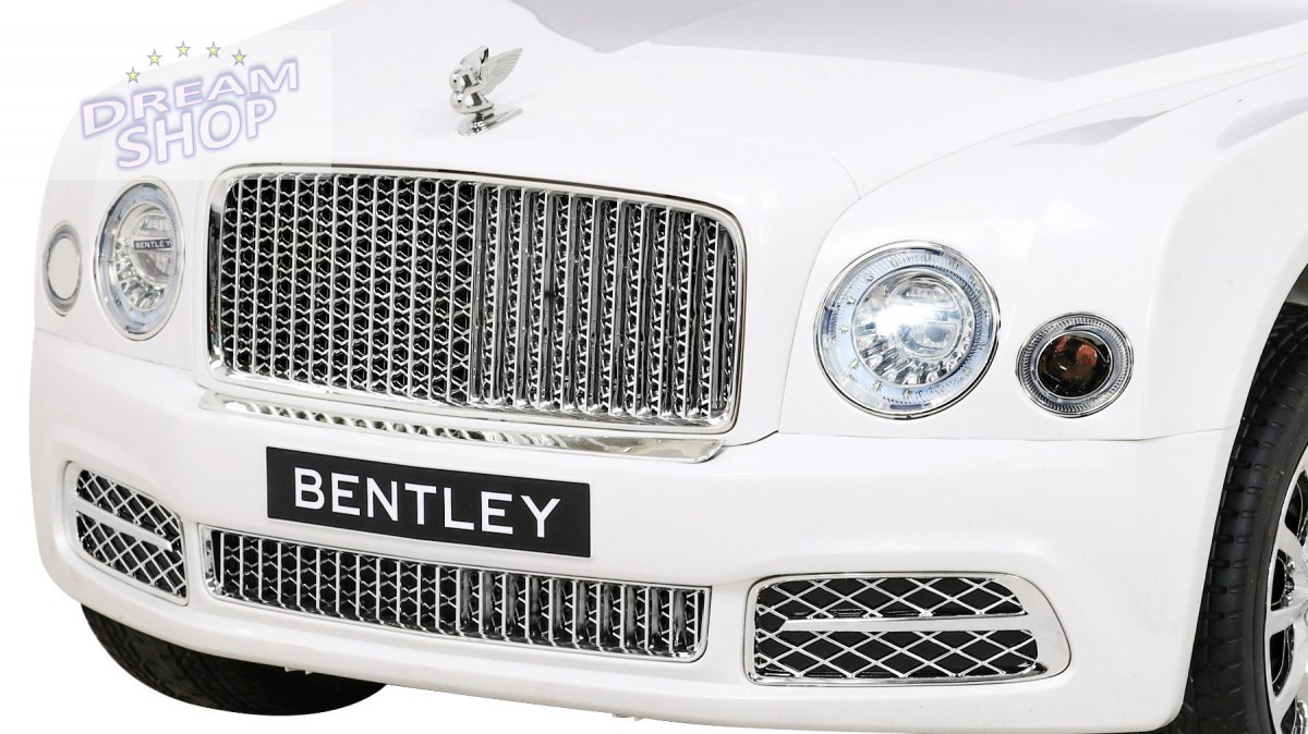 Pojazd Bentley Mulsanne Biały Pojazd Bentley Mulsanne Biały