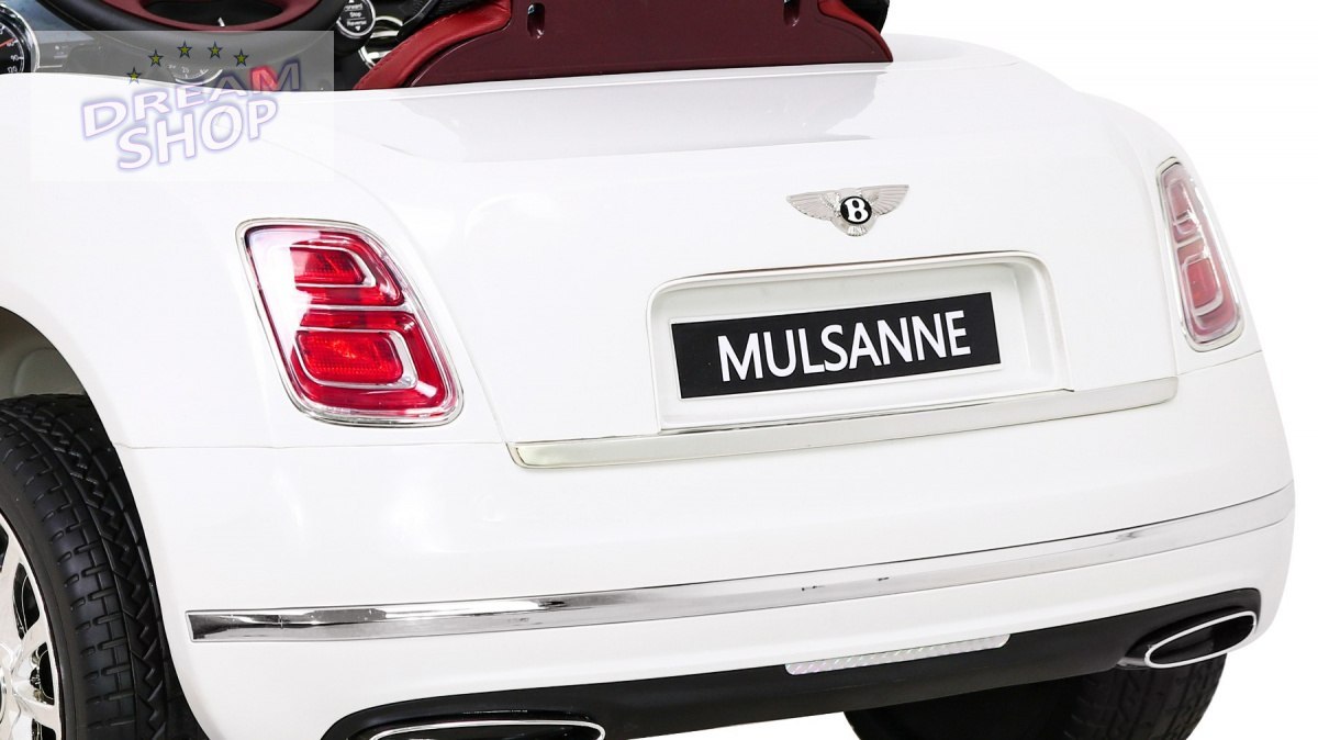 Pojazd Bentley Mulsanne Biały Pojazd Bentley Mulsanne Biały