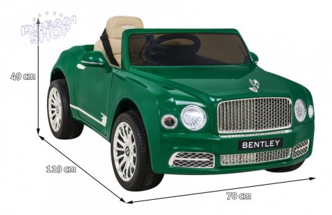 Pojazd Bentley Mulsanne Zielony Pojazd Bentley Mulsanne Zielony