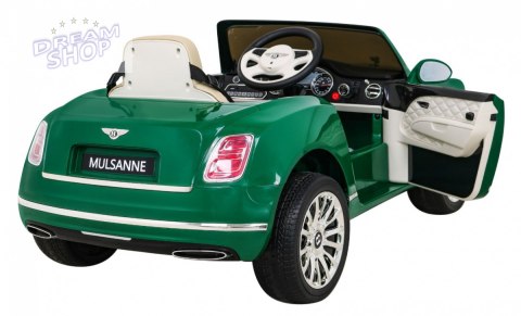 Pojazd Bentley Mulsanne Zielony Pojazd Bentley Mulsanne Zielony