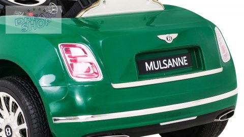 Pojazd Bentley Mulsanne Zielony Pojazd Bentley Mulsanne Zielony