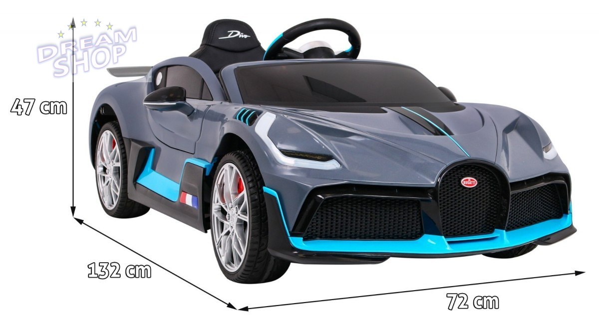 Pojazd Bugatti Divo Szary Pojazd Bugatti Divo Szary